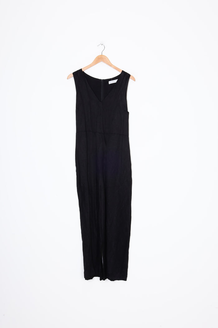Assembly Label Womens Black Jumpsuit Size 10