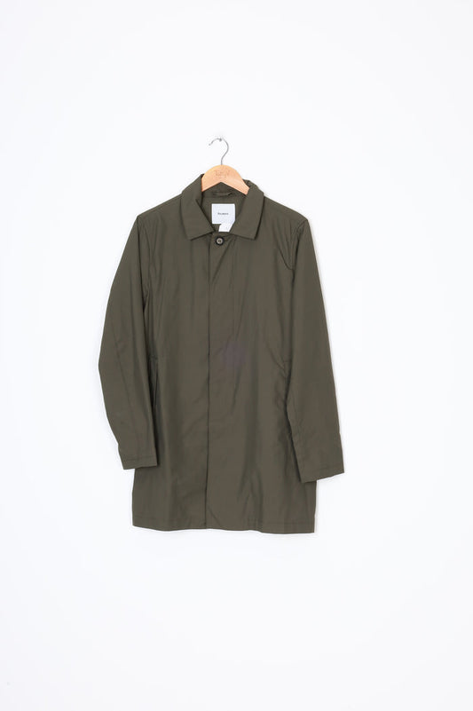 Asuwere Mens Green Coat Size S
