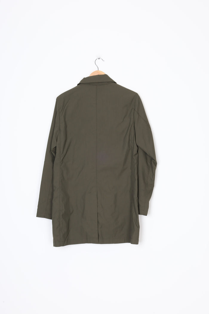 Asuwere Mens Green Coat Size S