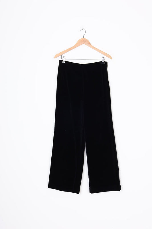 Aywon - Vintage Womens Black Pants Size W 28