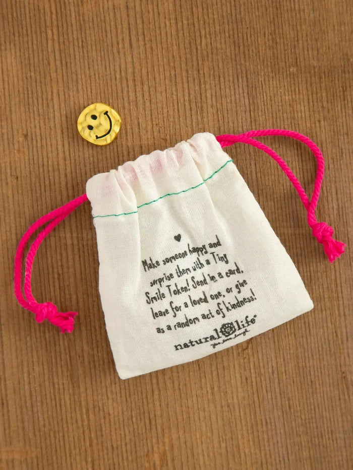 Bag of Tiny Tokens, Set of 12 - Smiley Face-view 2
