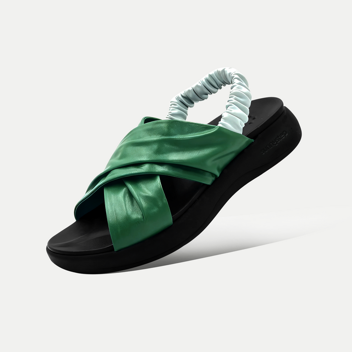 Balance Pleated Sandal (Christmas)