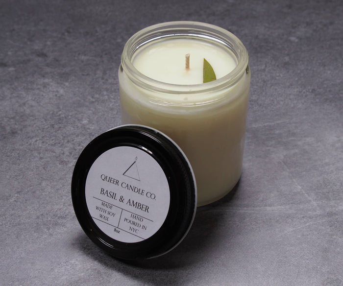 Basil and Amber Candle