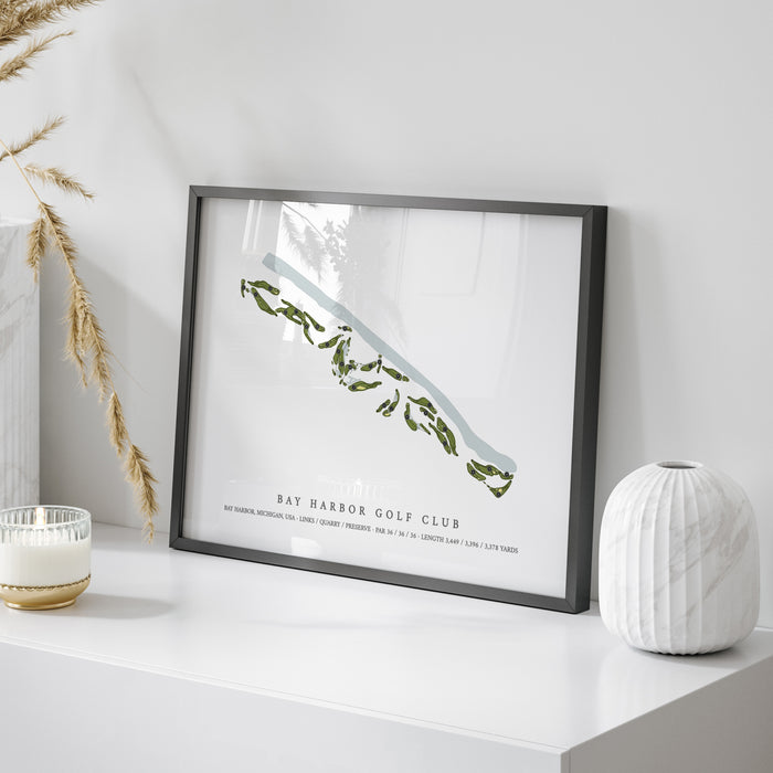 Bay Harbor Golf Club | Golf Course Map | On+Table