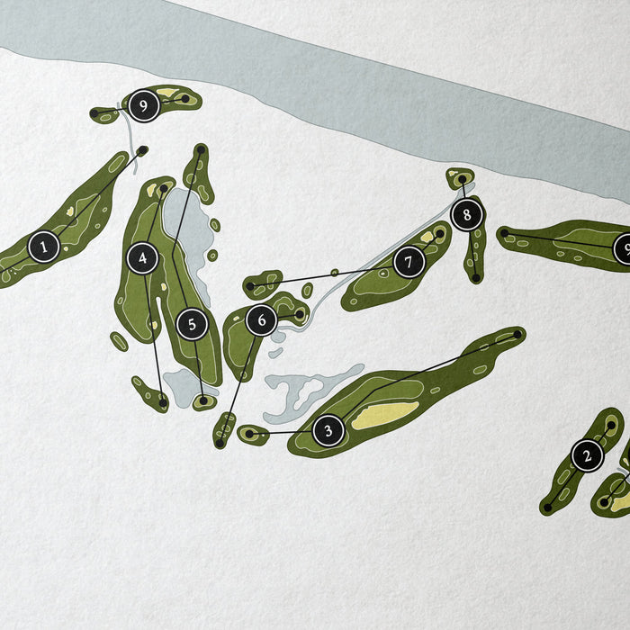Bay Harbor Golf Club | Golf Course Map | Close+Up