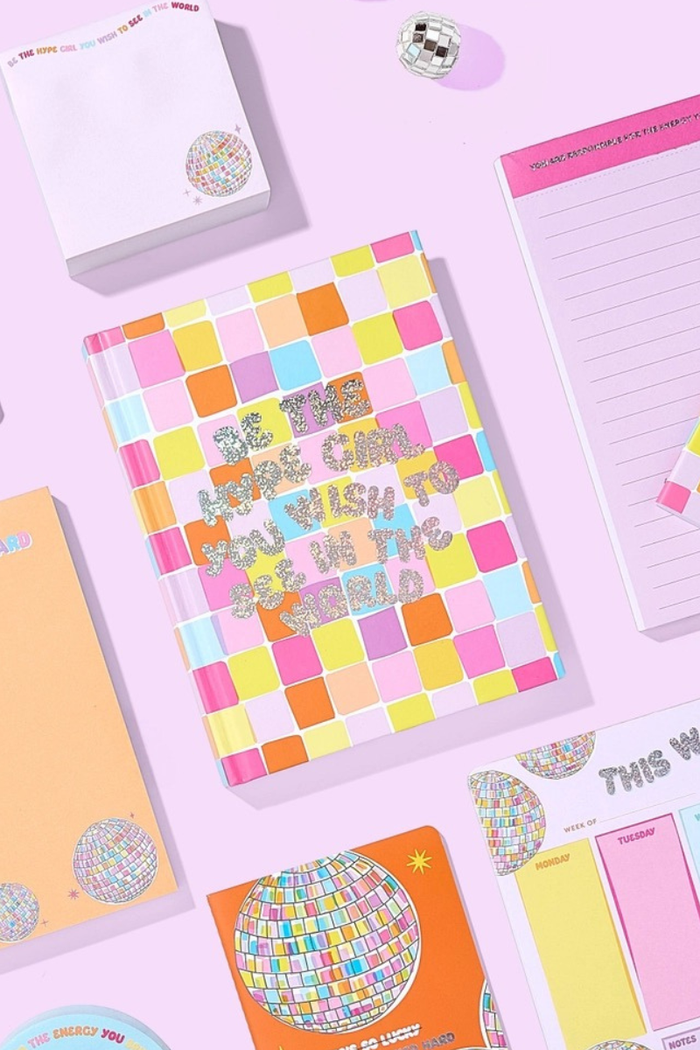 Be the Hype Girl Hardcover Notebook