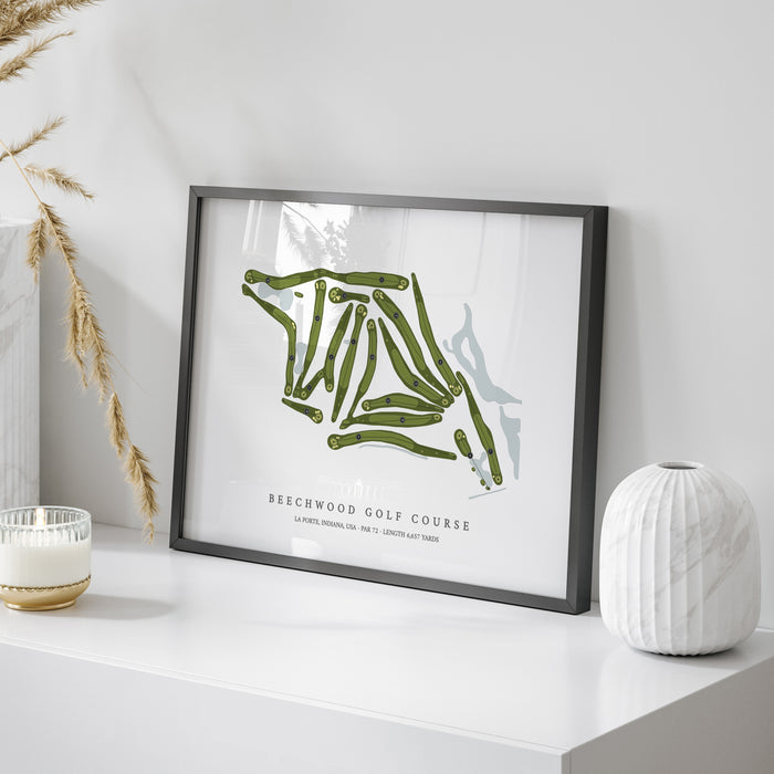 Beechwood Golf Course | Golf Course Map | On Table