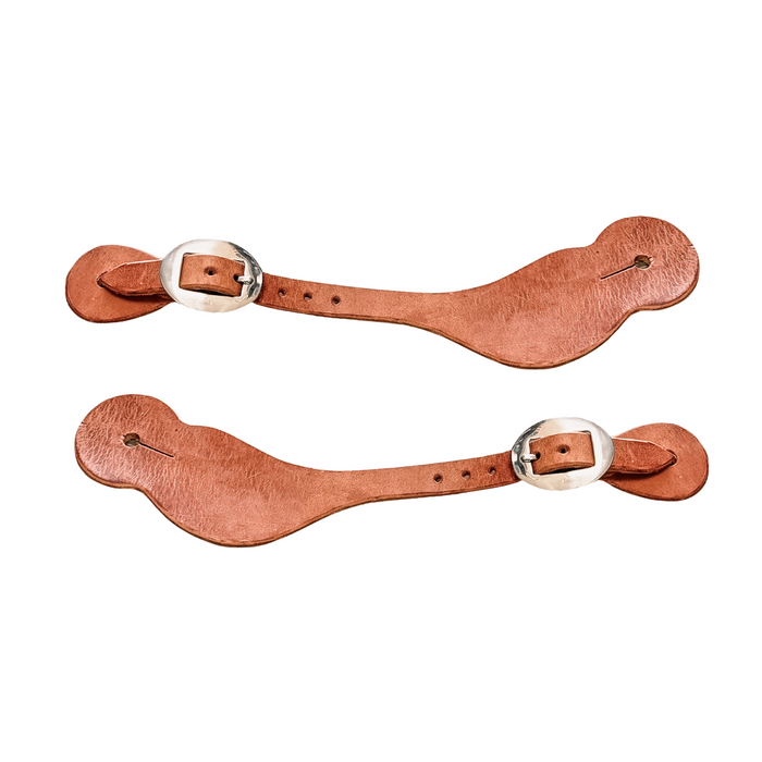 Berlin Custom Leather Adult Contour Spur Straps