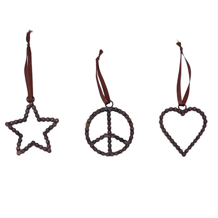 Bike Chain Ornament