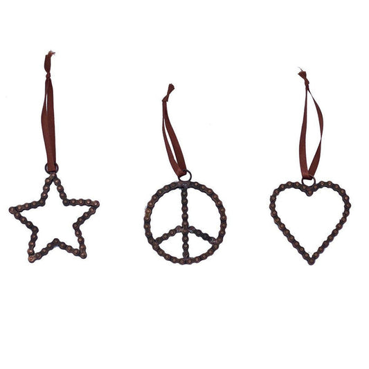 Bike Chain Ornament