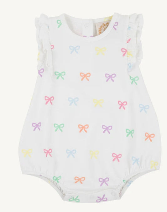 Bitty Bows Ruehling Ruffle Pima Bubble