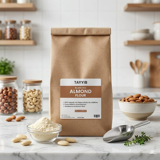 Blanched Almond Flour 350g - Tayyib Store - Tayyib Foods - Lahore