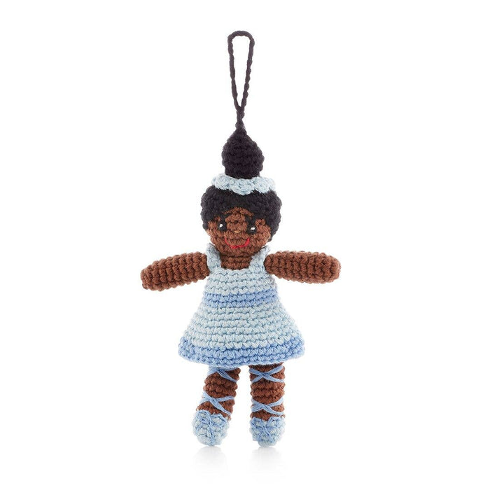Blue Ballerina Ornament