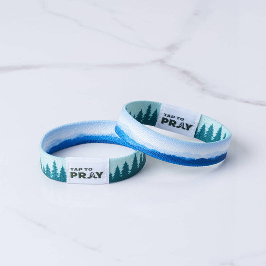 Blue Mountains & Forests | Tap To Pray® Wristband