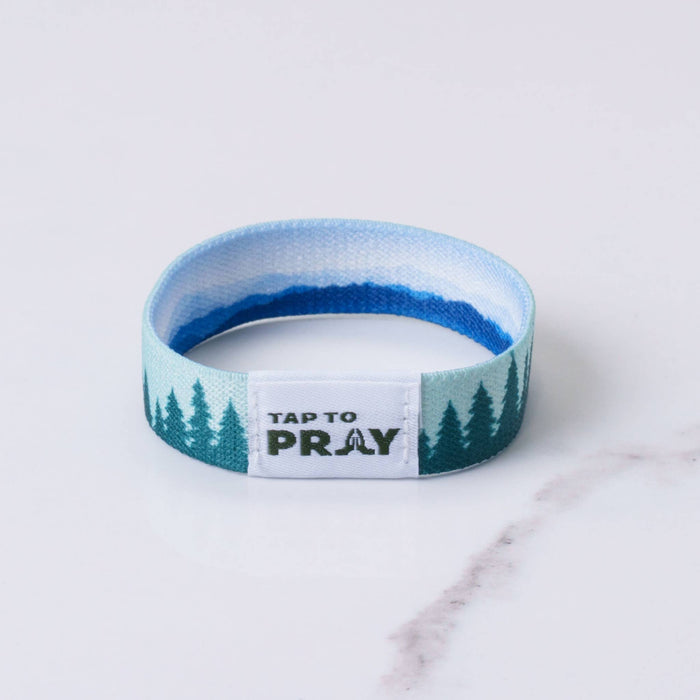 Blue Mountains & Forests | Tap To Pray® Wristband