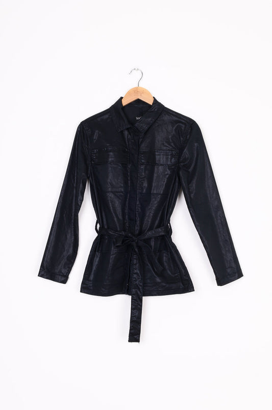 Boohoo Womens Black Jacket Size 10