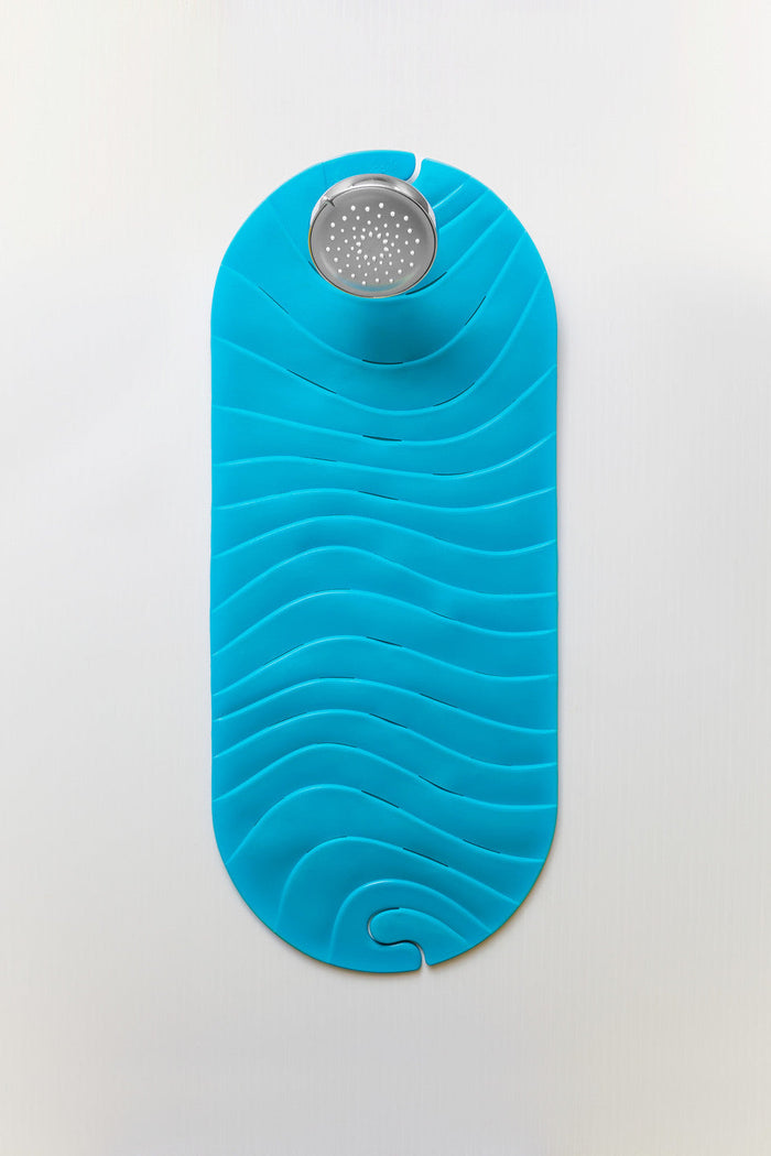 Boon Ripple Bath Mat Blue