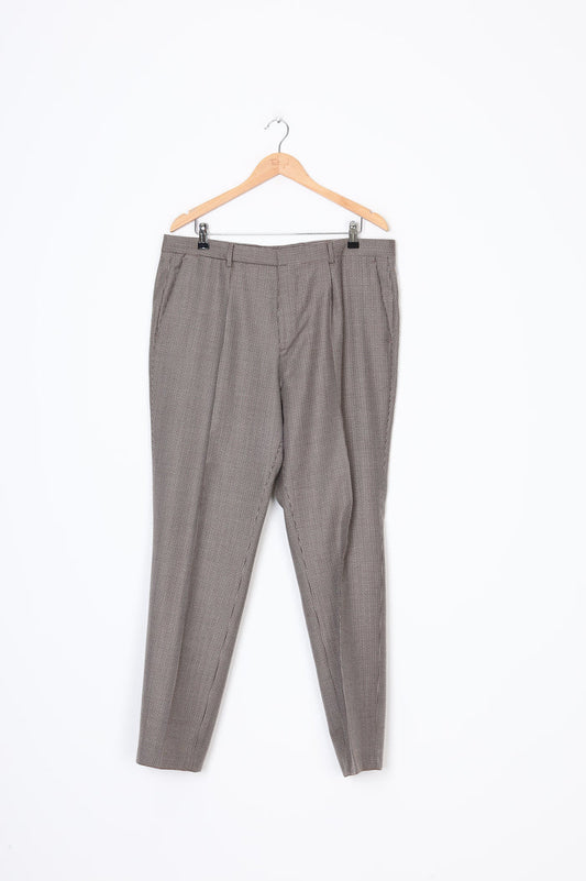 Boss Hugo Boss Mens Brown Pants Size 54