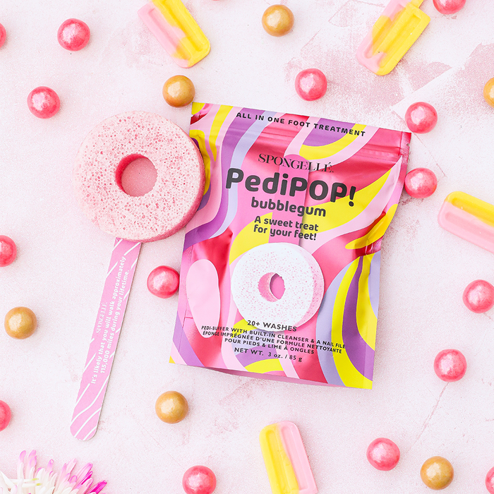 Bubblegum PediPOP Pedi Buffer & Nail File