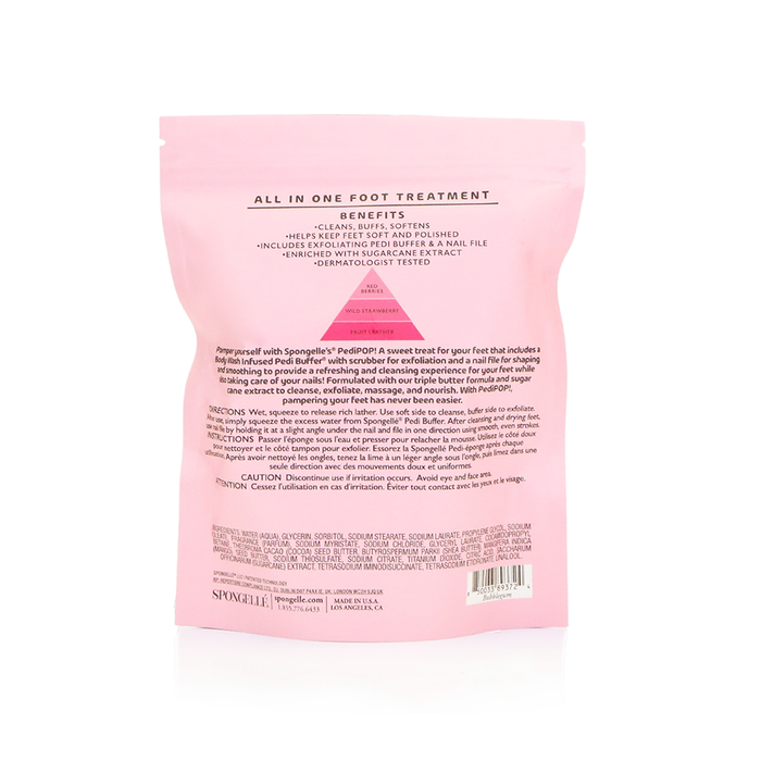 Bubblegum PediPOP Pedi Buffer & Nail File
