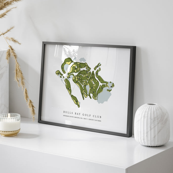 Bulls Bay Golf Club | Golf Course Map | On Table