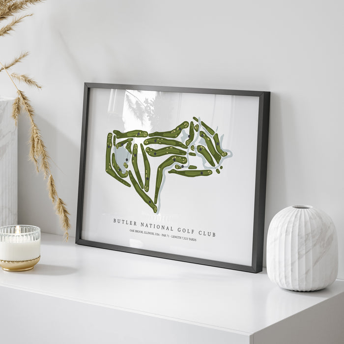 Butler National Golf Club | Golf Course Map | On+Table