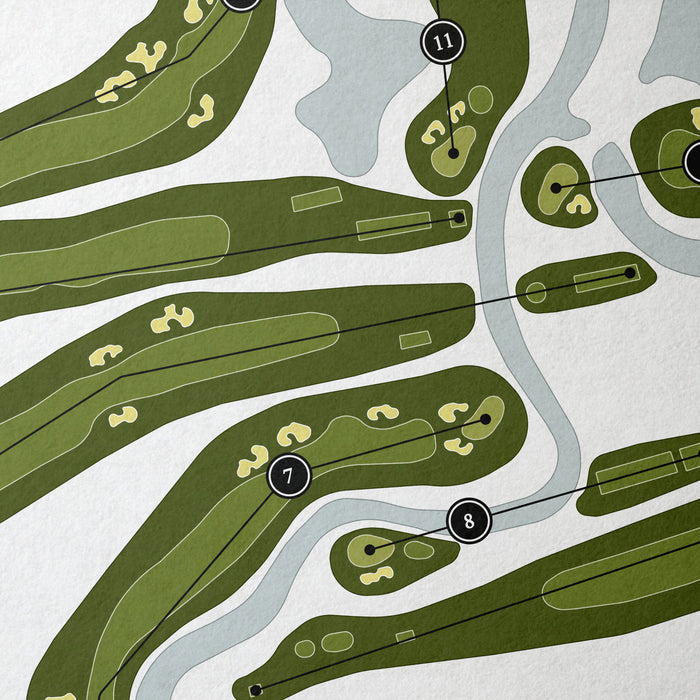 Butler National Golf Club | Golf Course Map | Close+Up