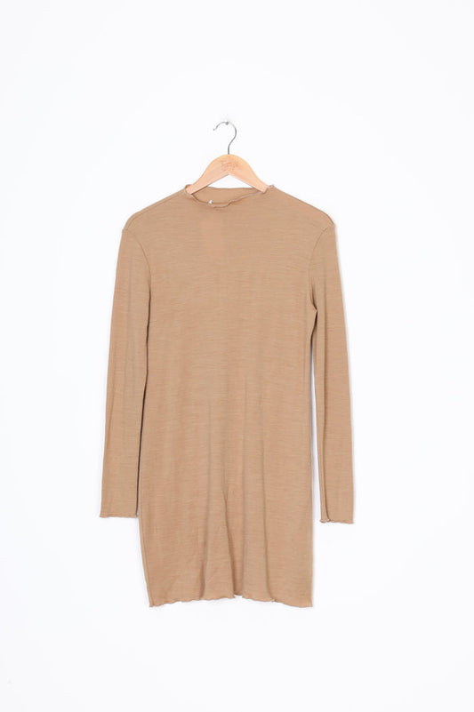 Caitlin Crisp Womens Brown Dress Size 10