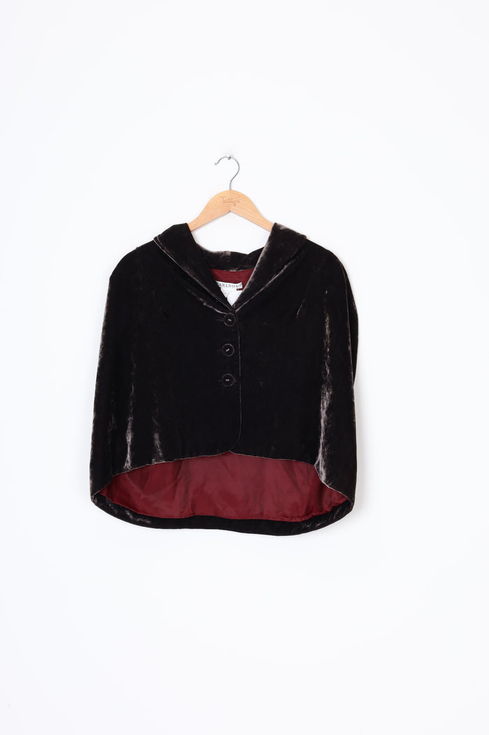 Carlson Womens Brown Jacket Size S