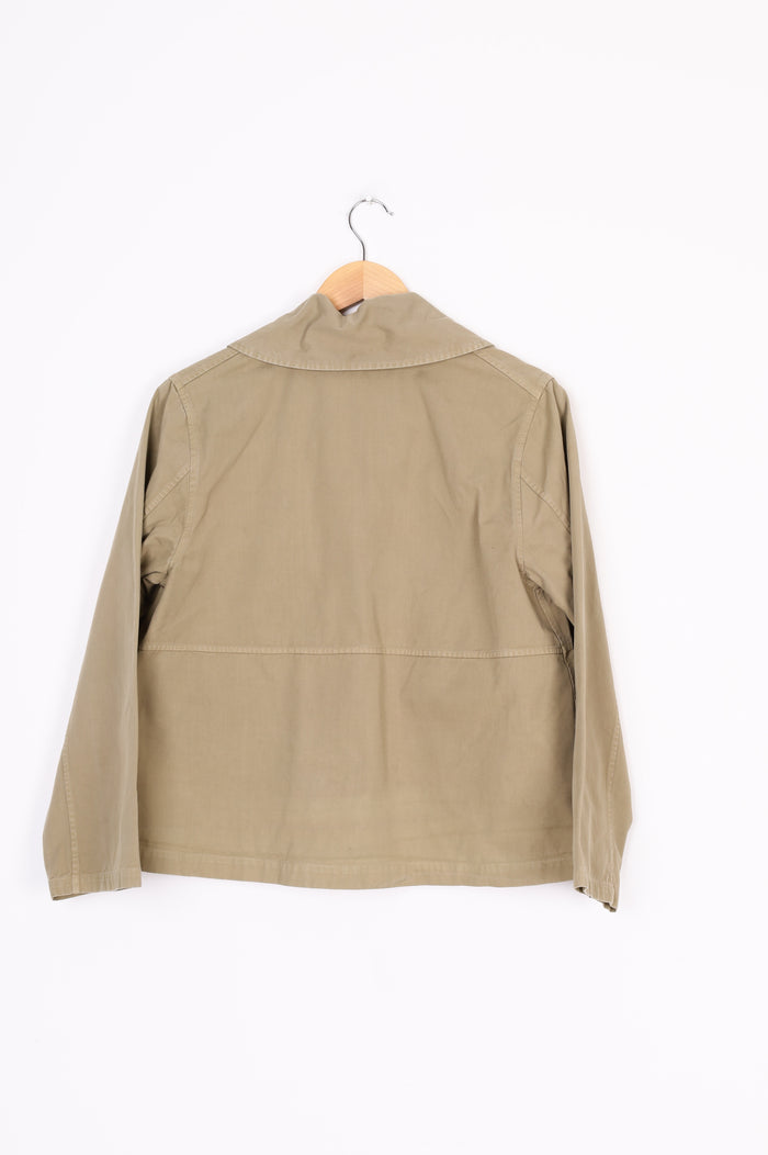 Caron Callahan Womens Khaki Jacket Size S