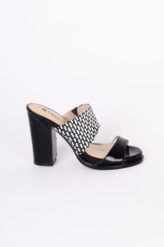 Chaos & Harmony Womens Black Heels Size EU 37