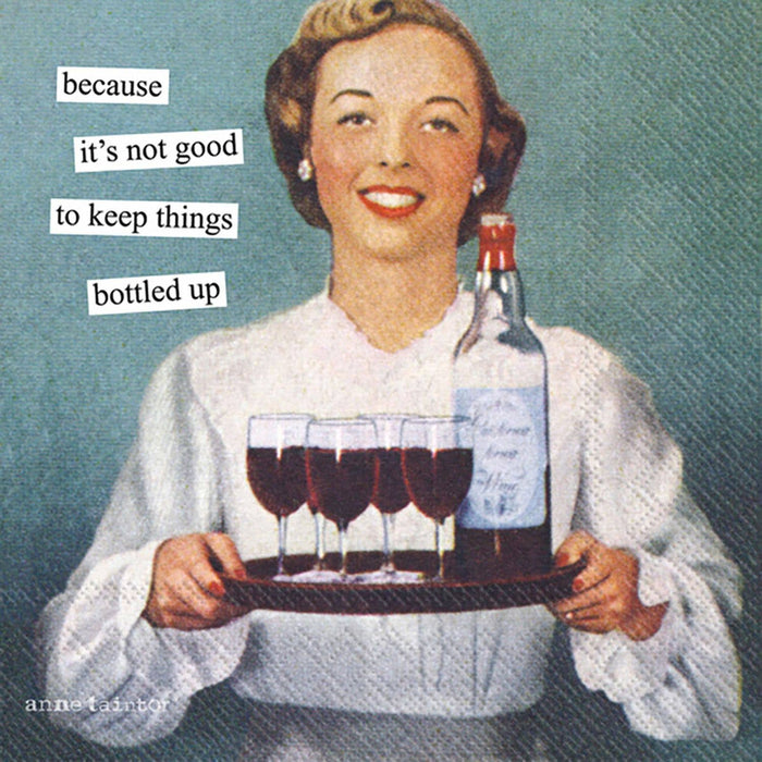 Cocktail Napkins ~ Bottled Up