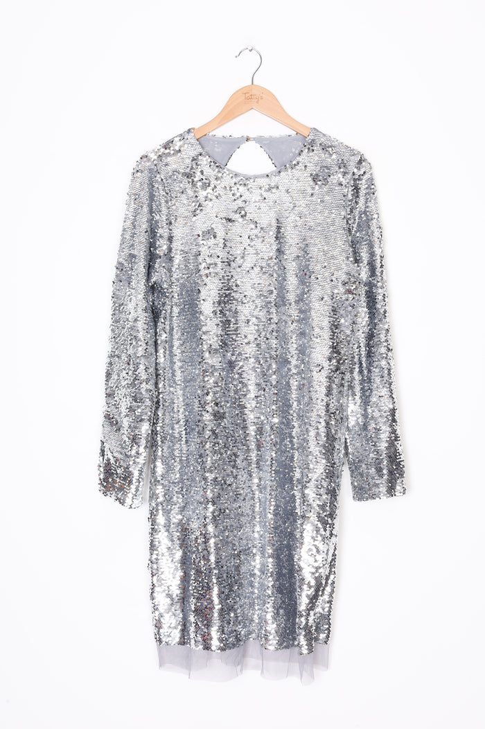Cooper by Trelise Cooper Womens Silver Dress Size 10