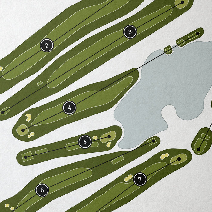 Cummaquid Golf Club | Golf Course Map | Close Up