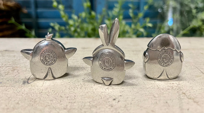 Danforth Pewter Wobble Chick - Poppy