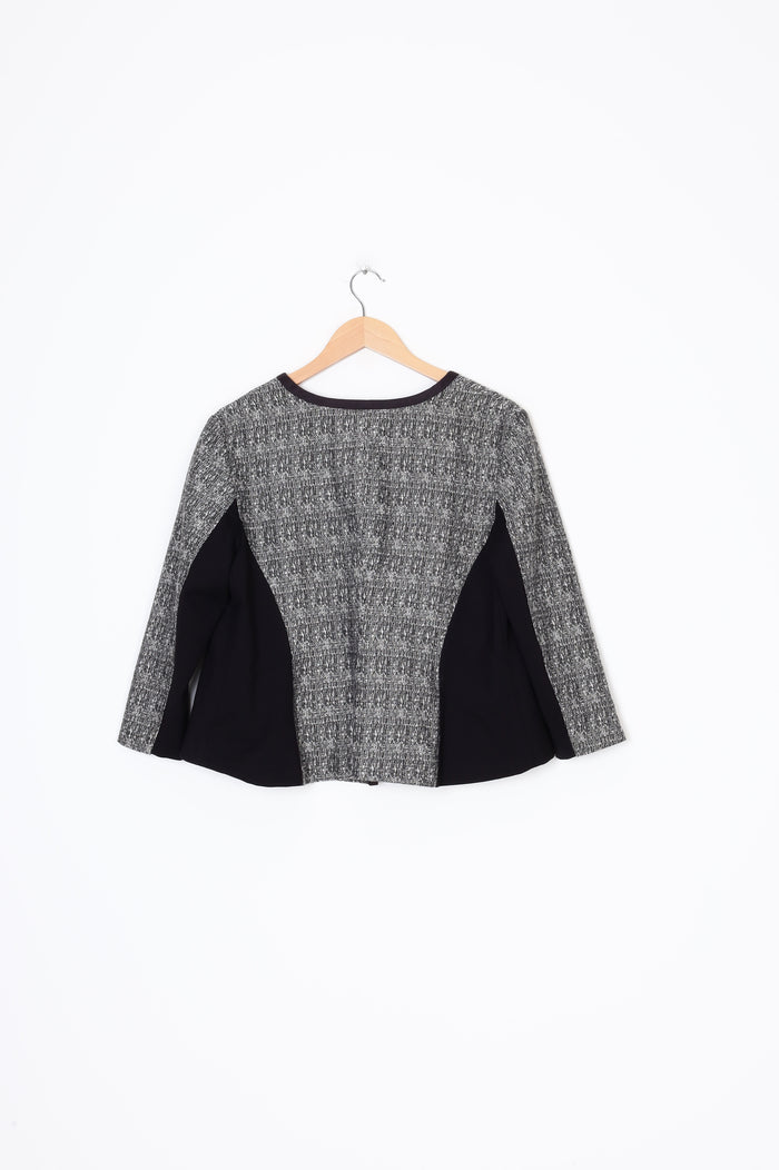 DKNYC Womens Black Jacket Size 8