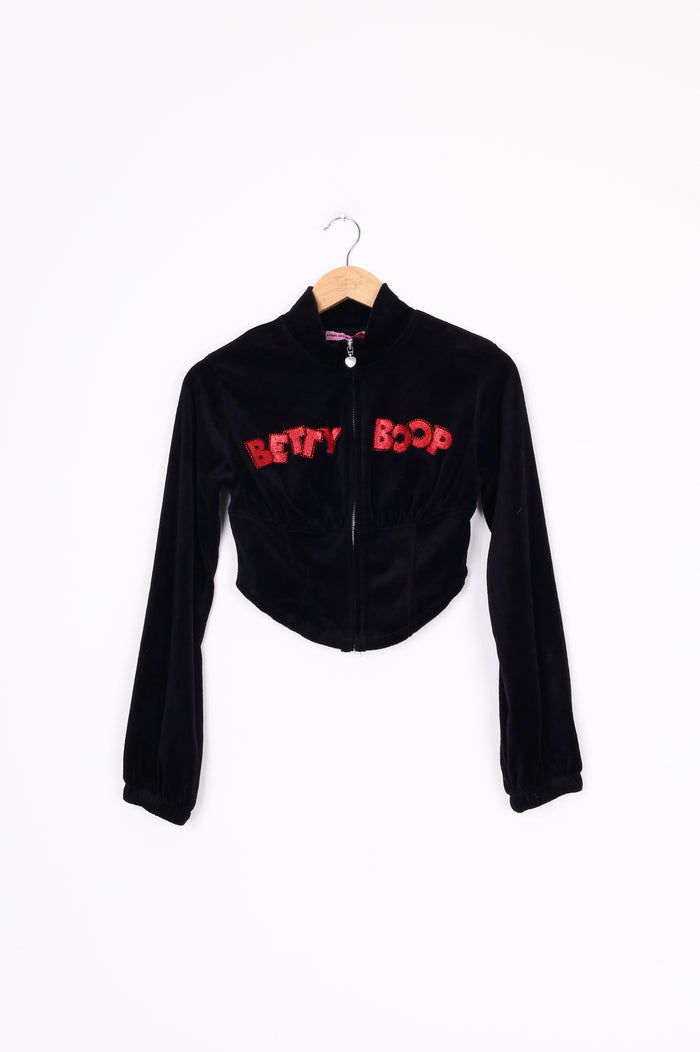 Dolls Kill x Betty Boop Womens Black Jacket Size M