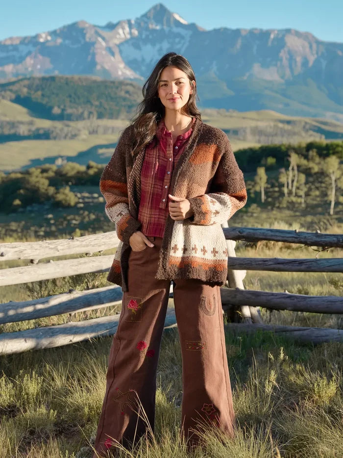 Dreamer Reversible Cardigan Sweater - Horse-view 2