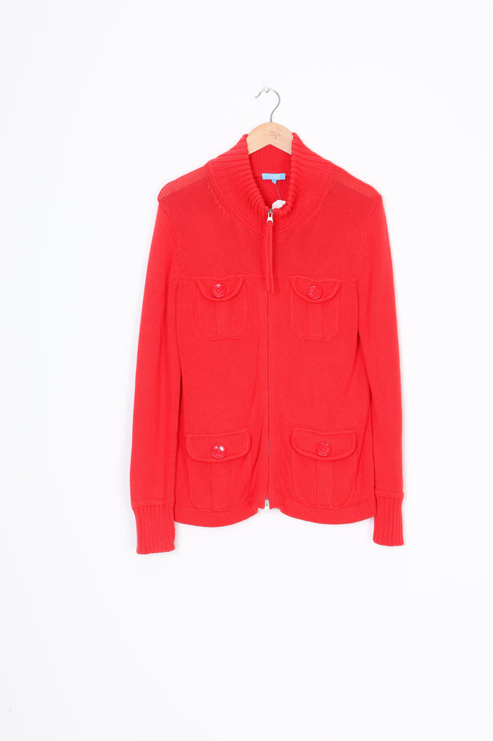 Escada Sport Womens Red Jacket Size L