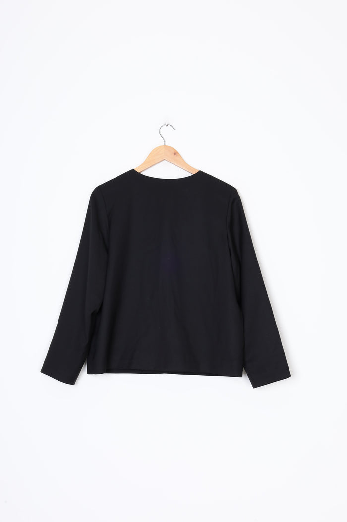 ESSK Womens Black Jacket Size 12
