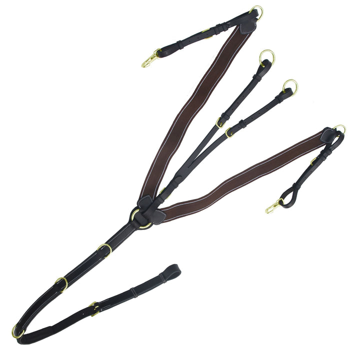 ExionPro Heart Shape 3 Point Breastplate - Matching Elastic