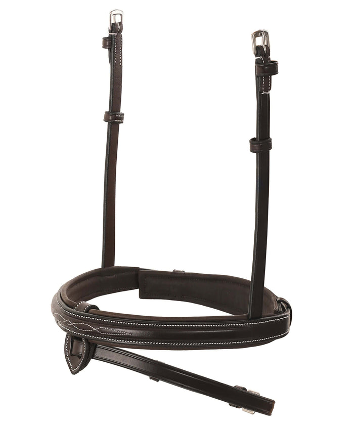 ExionPro 'Phoenix' Convertible Jumping Bridle with Removable Flash & Reins