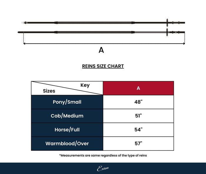 ExionPro Rubber Reins