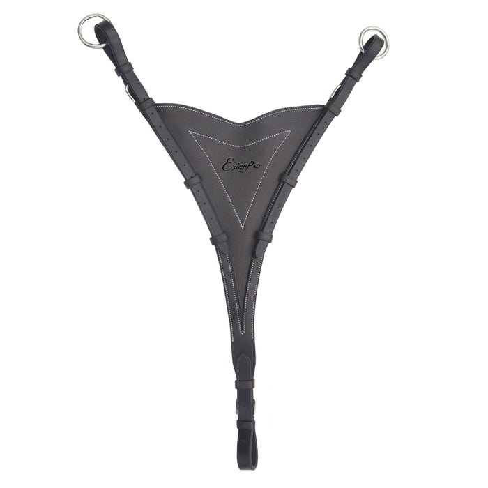 ExionPro Soft Leather Bib Running Martingale Attachment
