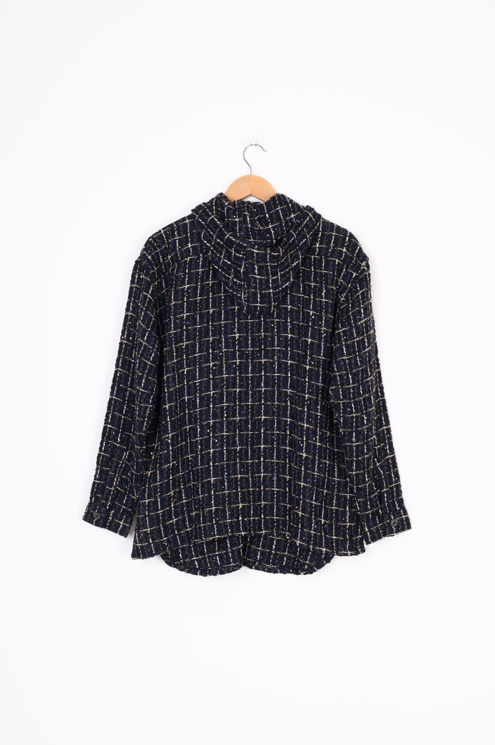 Faith Connexion Womens Blue Jacket Size XS