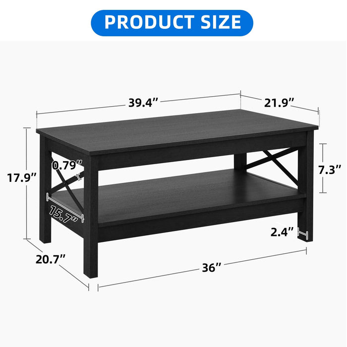Farmhouse Modern Coffee Table