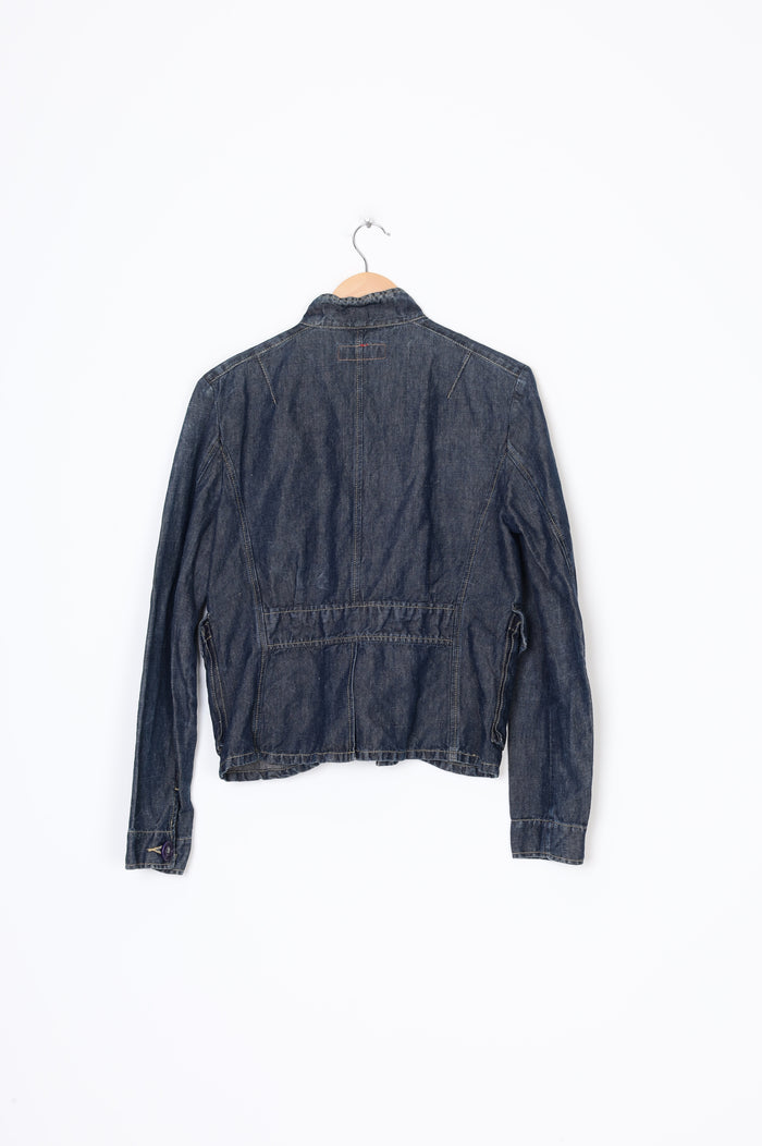 FCUK Jeans - Vintage Womens Blue Jacket Size M