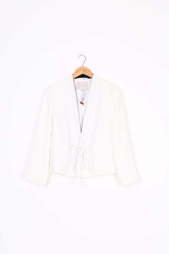 Fenn Wright Manson Womens White Jacket Size 12