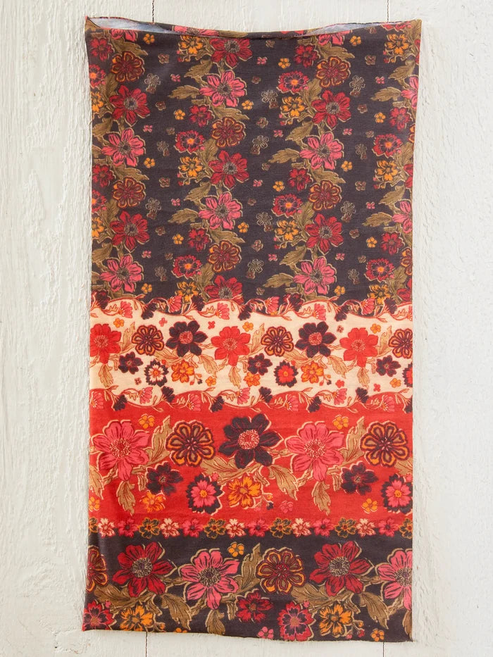 Full Boho Bandeau® Headband - Stella Blooms Tan-view 2