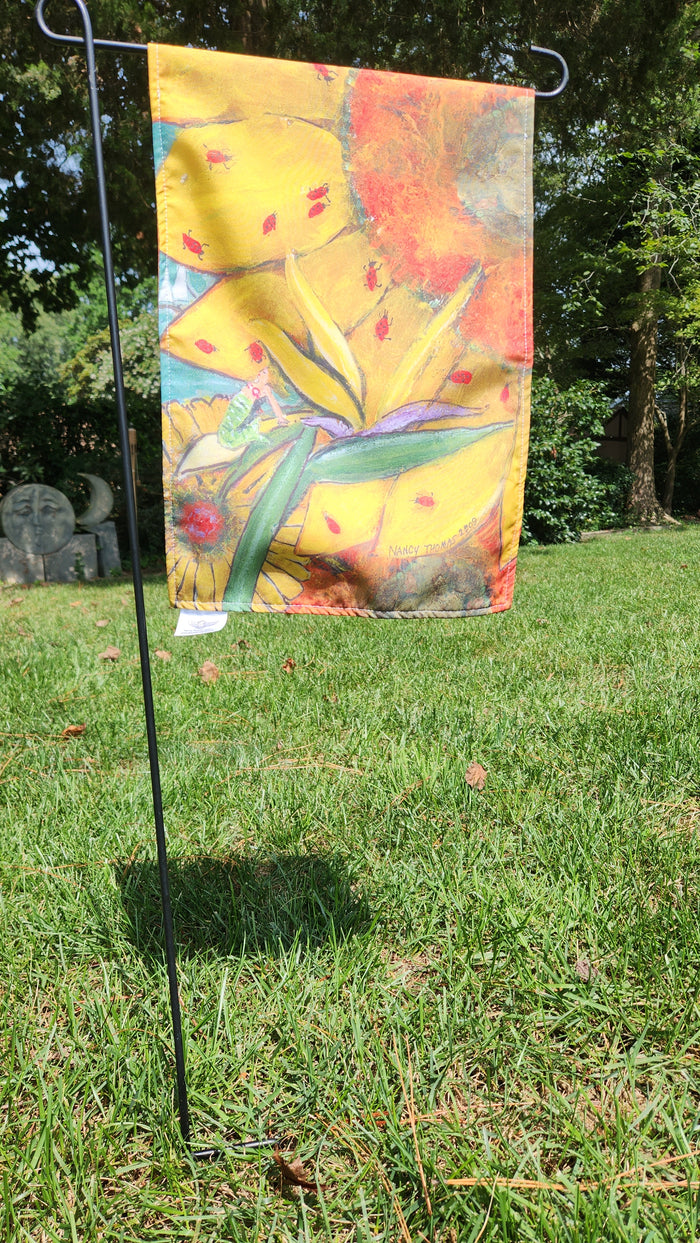 Garden Flags - Ladybug Queen